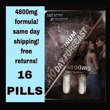 10 day forecast 4800mg platinum (16 pills) male enhancement Stamina 3200 5 Day picture
