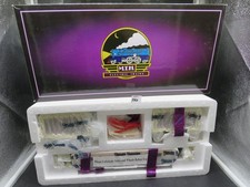 MTH Ives Standard Gauge Tinplate Circus Flat Car w/ 2 Open Cages 10-1125C (248) picture