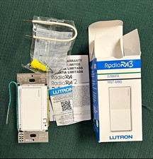 Lutron RadioRA 3 Sunnata RRST-8ANS Wireless On/Off Switch White 120V 6A picture