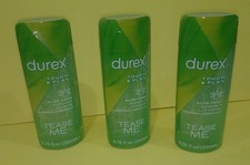 Durex Tease Me Touch & Play Aloe Vera Massage Personal Lubricant 3 Pk picture