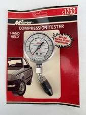 1 VTG NOS Milton S-1253 Hand Held Compression Tester PSI kPa USA Diagnostic Tool picture