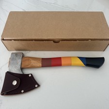 SanBorn Canoe Hudson Bay Camp Axe Hatchet Peak Made In USA - New picture