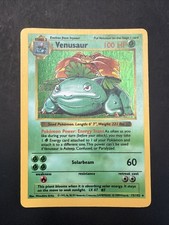 Venusaur 015/102 Base Set (Shadowless) Holo picture