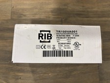 RIB TR100VA001US Class 2, 96VA Transformer, Pri: 120VAC, Sec: 24VAC - NEW picture