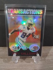 2004 Topps Chrome - Transactions Joey Galloway #46 Black Refractor /100 Cowboys picture