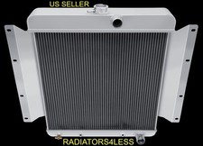 CHAMPION 3 ROW ALUMINUM RADIATOR 1961-1969 DODGE D100 SERIES PICKUP TRUCK 6CYL picture
