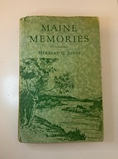 MAINE Memories - Herbert Jones Signed Rare Book Limited /1000 Portland ME picture