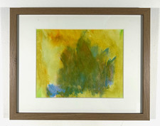 Framed Abstract Painting Matted & Framed Single Piece Art - Abstract Style picture