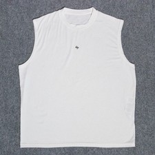Represent 247 DNA Oversized Performance Tank Top Shirt Men's Large White Gym picture