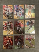 1997 Bowman's Best Football 9-card Lot- Troy Aikman, Thurman Thomas, Wuerffel RC picture
