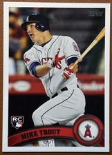 2011 Topps Update Series Mike Trout #US175 (RC) Angels picture