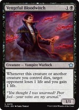 MTG Vengeful Bloodwitch [Foundations] Near Mint Magic picture