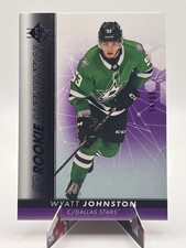 Upper Deck 2022-23 SP Authentic SP Rookie Authentics Wyatt Johnston RC #112 /99 picture