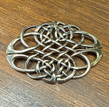 Signed Celtic Four Seasons dual Brooch pendant. picture
