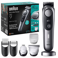 Braun Series 9 9430 Men's All-in-One Trimmer Grooming Kit 8-in-1 180min FreeSHIP picture