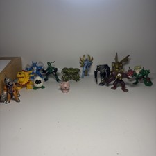 Lot Of 12 Vintage Digimon Figures picture