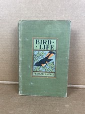 1901 Bird-Life Frank M. Chapman Antique Bird Book 75 Color Plates Hardcover picture