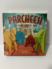 Parcheesi The Classic Game of India Vintage 2001 Milton Bradley New Sealed picture