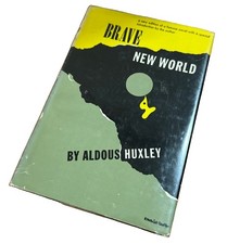 Brave New World by Aldous Huxley (Hardcover with Dust Jacket) Bookclub (1946) picture