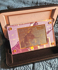 Authentic Images Star Wars Empire Strikes Back Darth Vader 24K Gold Plaque 1997 picture