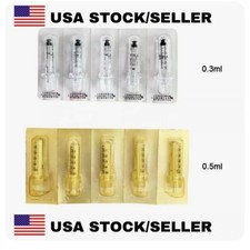 USA 10 Pcs 0.3ml / 0.5ml Empty Container Nozzle Adapter Non Invasive Disposable picture