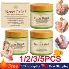 Nerve Relief Magnesium Cream USA~STOCK, 1/2/3/5PCS Total Relief Magnesium Cream picture