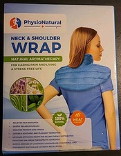 PhysioNatural Neck & Shoulder Wrap Natural Aromatherapy For Easing Pain & Stress picture