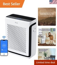Whisper-Quiet Air Purifier with Smart Controls - Perfect for Bedrooms & Pets picture