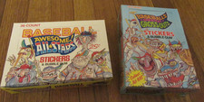 1988 Leaf Awesome All Stars & Baseball's Greatest Grossouts 36 Count Box Lot New picture