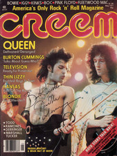 🔥 🎶Freddie Mercury signed Creem magazine RARE 🎶🔥 picture