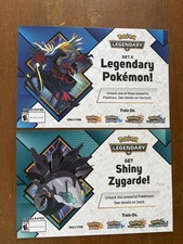 Pokemon Legendary GameStop Event Code Card EXPIRED LOT Xerneas Yveltal Zygarde picture