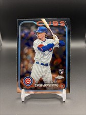 PETE CROW-ARMSTRONG - 2024 Topps Chrome Base Rookie RC #16 Chicago Cubs picture
