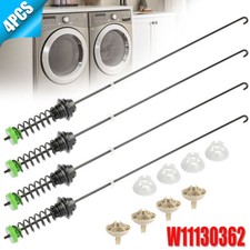 4PCS W11130362 Washer Suspension Rod Kit For Whirlpool W10594080 Washing Machine picture