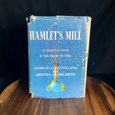 Hamlet's Mill Giorgio de Santillana 1st Printing 1969 Myth Time Cosmology picture