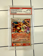 Pokemon 2009 Charizard G Lv.X DP45 Diamond & Pearl Black Star Promo Holo PSA 8 picture