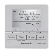 Panasonic FV-SW20VEC1 Intelli-Balance 200 LCD Wall Control picture