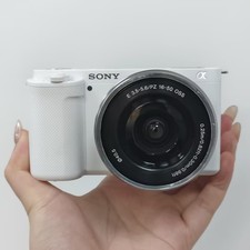 Sony ZV-E10 ZVE10 24.2MP 4K 60fps Vlog Mirrorless Camera with 16-50mm Lens Gift picture