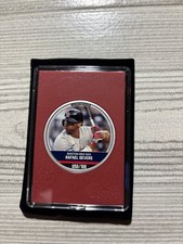 2025 Agoro 1 oz Silver Proof Coin MLB Trading Coin Rafael Devers 50/100  Ruby picture