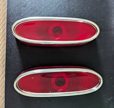 1959 Pontiac Catalina Tail Lights Pair Genuine R2-59 Guide Original OEM picture