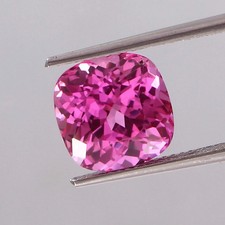 AAA Elegant 9.10 Ct Natural Pink Cushion Sapphire GIE Certified Loose Gemstone picture