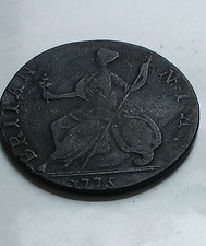 1775 George III (3rd) halfpenny picture