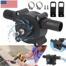 Electric Hand Drill Drive Self Priming Water Pump Oil Fluid Transfer Pumps USA picture