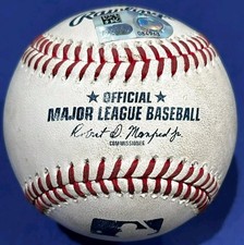 2024 PETE CROW-ARMSTRONG SINGLE HIT #67 Chicago CUBS GAME USED ROOKIE BASEBALL.  picture