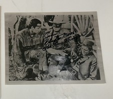 Clayton Moore Signed 8x10 Photo – The Lone Ranger – Clayton Moore Autograph picture