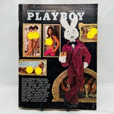 Playboy Magazine- January 1971- Centerfold Intact- Vintage Play Boy Magazine picture