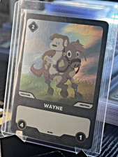 V1 WAYNE (BANNED) Doginal Dogs Legends Creature Card V029 2026 RARE HOLO Finish picture