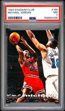 🔥 PSA 7 1993 Michael Jordan 169 Stadium Club picture