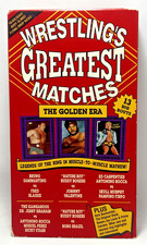 Vintage Wrestling's Greatest Matches The Golden Era VHS 13 Bouts Pro Wrestling picture