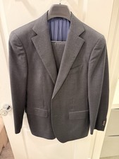 Suitsupply Lazio 42R Grey Suit 100% Wool picture