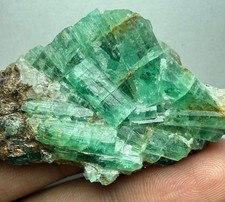 169CT Amazing Top Quality Double Terminated Crystal Bunch Emeralds On Matrix PAK picture